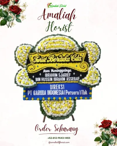 Papan Bunga Duka di Potorono